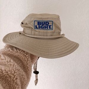 Unisex Bud Light Bucket Drawstrings Hat 